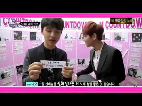 EXO Re-Chart M COUNTDOWN 131212
