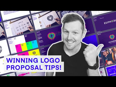 Logo Design Client Proposal Presentation Overview EP 30 44