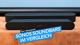 Sonos: Der große Sonos Soundbar-Vergleich (Sonos Ray, Sonos Beam, Sonos Arc) - tink Vergleich!