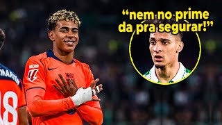 😱JOGANDO DE 10, É DIFÍCIL PARAR ANTONY!!! YAMAL ATUANDO EM NOVA POSIÇÃO É BIZARRO E BETIS É PUNIDO!