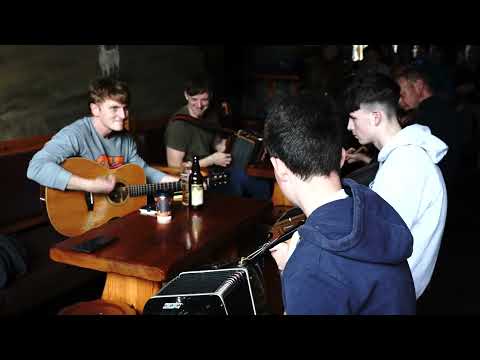 Damien Mullane, Seán O’Meara and Jeremy Spencer in session at The Patrick O’Keeffe Festival 2023