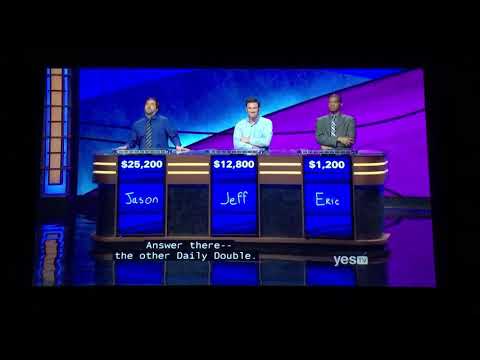 Double Jeopardy SEASON 36 Premiere Week, Jason Zuffranieri (Day 10) - 3rd Daily Double (9/12/19)