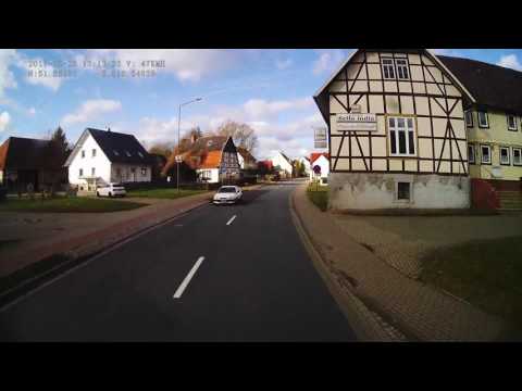Germany. Road B243, Großwechsungen — Osterode am Harz, 2017, 4x
