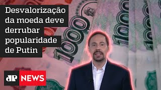 Nogueira: Rublo russo derrete 83% desde o início da guerra na Ucrânia