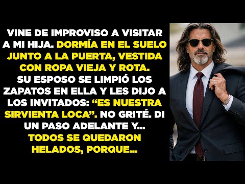 Mi yerno se limpió los zapatos en mi hija y les dijo a los invitados que era una sirvienta loca…