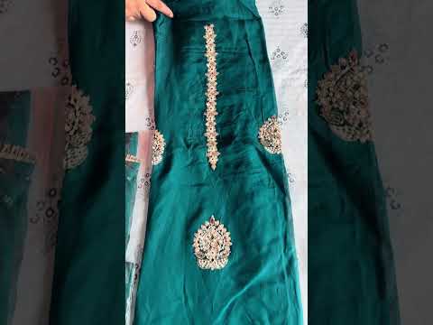 Royal Red Zari Details Preview