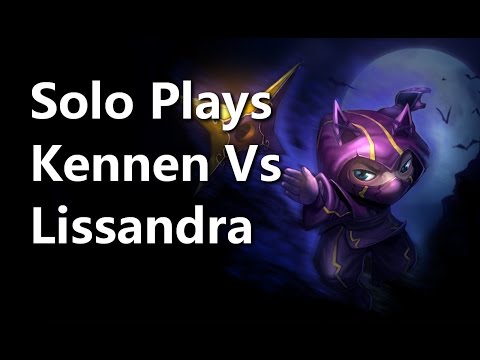 Kennen Vs Lissandra Top Lane Commentary