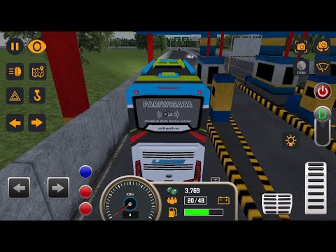 Mobile bus simulator (by locos) Android Gameplay