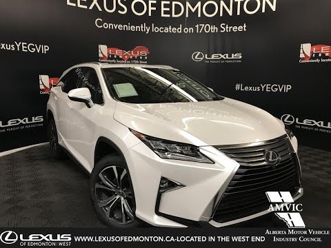 White 2019 Lexus RX 350L Luxury Package 7 Passenger Review - West Edmonton, AB
