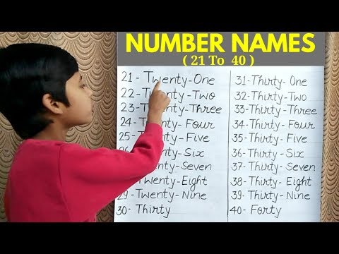 YouTube video about: How do you spell 32?