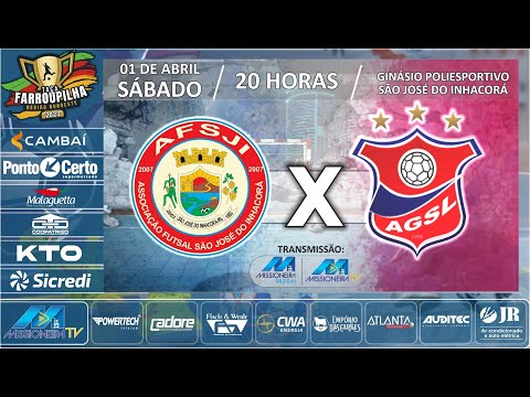 AO VIVO | Acompanhe AFSJI x AGSL | Taça Farroupilha - 2ª Rodada (PARTE 1)