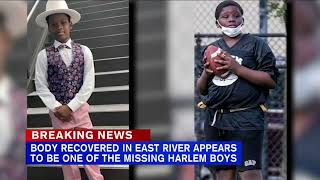 Body found in East River may be missing boy last seen in Harlem