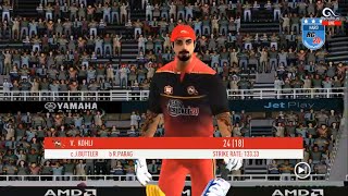 THE WEAK POINT OF BANGALORE ENDS THEIR JOURNEY | BANGLAORE VS RAJASTHAN | CRICKET GAMEPLAY