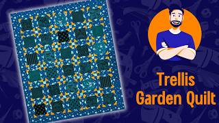 Trellis Garden Quilt Part 1