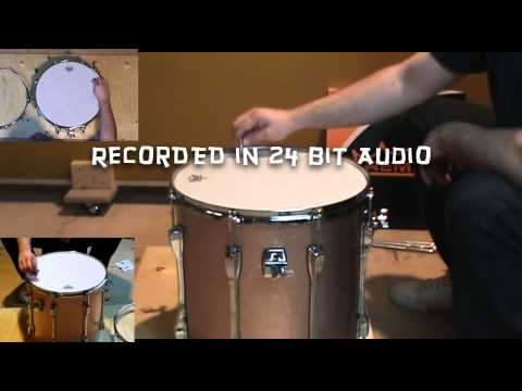 Tuning the Rack and Floor Toms