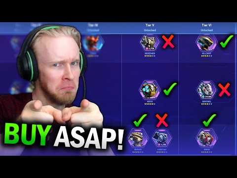 BEST MECHS and GUNS to Buy First in GEAR HUB TIER 5-7! - Mech Arena