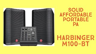 Video thumbnail for Solid affordable portable PA: Harbinger M100-BT by Ronan Conroy