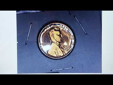 1962 🇺🇸 proof penny --silent auction---