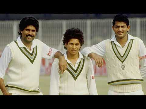Sachin Tendulkar's First Match 1989 | Sachin Tendulkar vs Waqar Younis 🔥