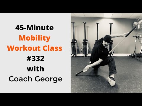 45-Minute Mobility Workout Class #332 - Stick Mobility Exercises