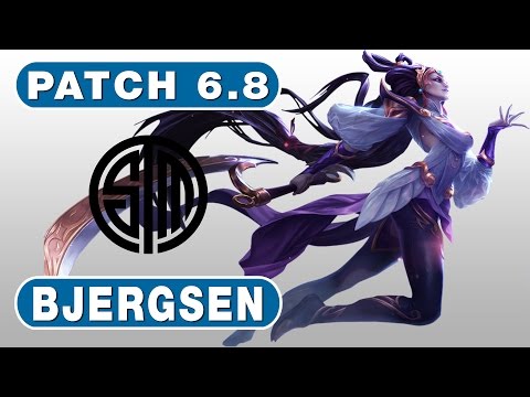 53. TSM Bjergsen - Diana vs Graves  - Mid - April 20th, 2016 - Season 6 - Patch 6.8
