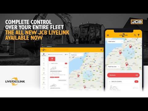 JCB launches new LiveLink portal