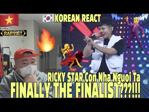 [EXCLUSIVE!]🇻🇳🇰🇷🔥Korean Hiphop Junkie react to Ricky Star - Con Nhà Người Ta | RAP VIỆT (VNM/ENG)