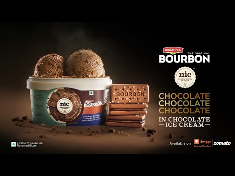 Chocolate chocolate chocolate in chocolate icecream | Bourbon X NIC