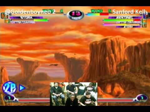 @Goldenboyneo vs EMP Sanford Kelly- Final Round 16 Marvel vs Capcom 2