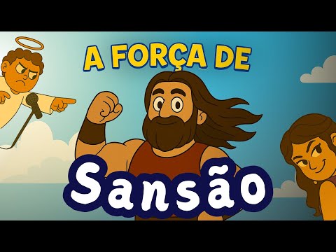 A História de Sansão para Crianças – Bíblia Musicada | Heróis da Fé | Turma do Guga