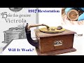 Full Restoration - Victor Victrola Record Player from 1917