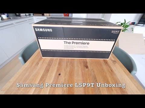 Unboxing Samsung Premiere LSP9T UST Projector