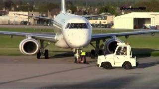 Air France e190 departing runway 16 at aberdeen EGPD.wmv