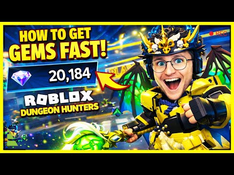 How to Get Gems FAST in Dungeon Hunters (Roblox) | Easy 20K+ Gems