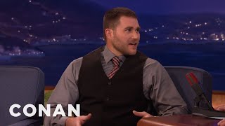 Mike Schultz Interview Part 1 01/12/16 | CONAN on TBS video