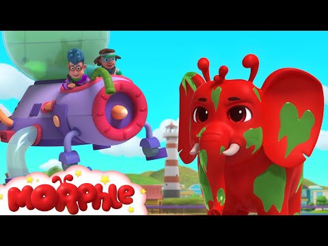 Morphle Gets Slimed | My Magic Pet Morphle | Cartoons for Kids
