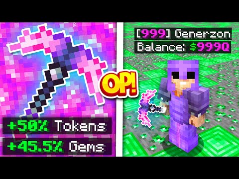Unbelievable! The Ultimate Pickaxe Mod in Minecraft Prisons