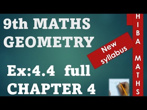9th maths chapter 4 exercise 4.4 full answers