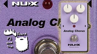 Video thumbnail for The Analog Chorus by NUX - The Reissue Series by PJ and the Beard