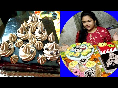 Chocolate Fudge Cake Decoration 🍫