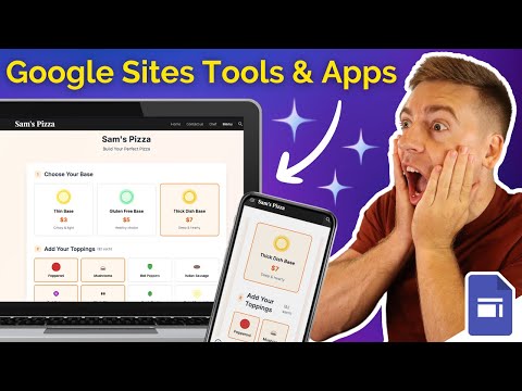 How to Build Apps & Tools for Google Sites with AI (For free)