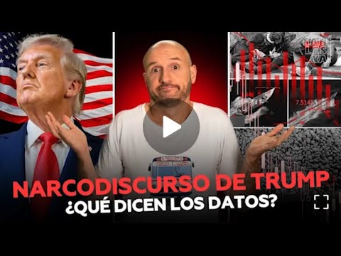 TRUMP'S NARCOTICSPEEK: WHAT DOES THE DATA SAY?