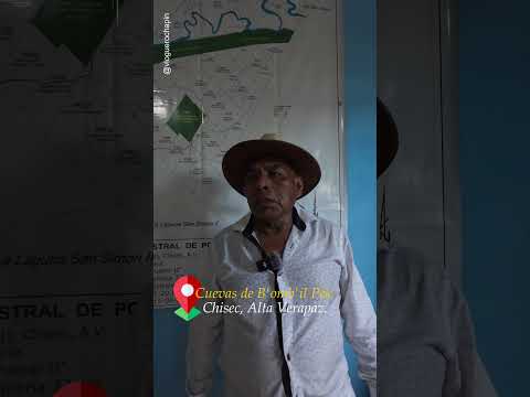 Cuevas de B'omb'il Pek en Chisec, Alta Verapaz Guatemala