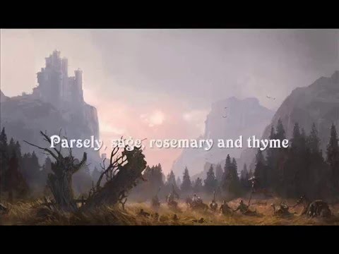 SCARBOROUGH FAIR Instrumental (with lyrics)