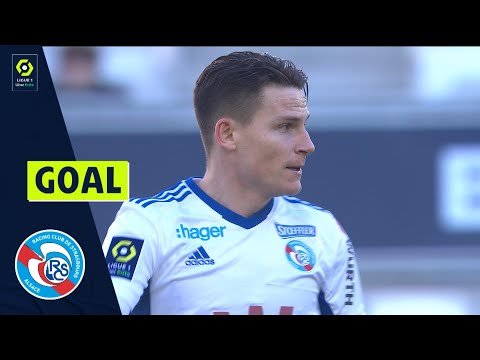 Goal Kévin GAMEIRO (57' - RCSA) FC GIRONDINS DE BORDEAUX - RC STRASBOURG ALSACE (4-3) 21/22