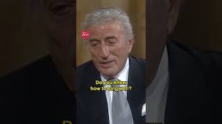 Tony Bennett Shares his Secret to Singing. #shorts #tonybennett