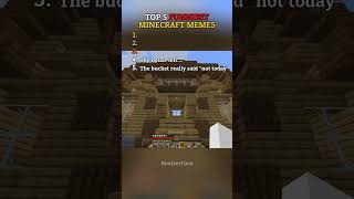 TOP 5 FUNNIEST MINECRAFT MEMES #minecraft #shorts