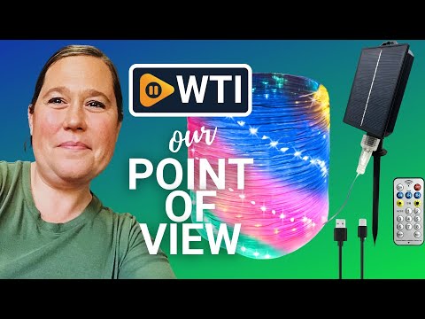 Solar Rope Lights Outdoor Waterproof - WTI product video review