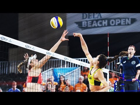 Klineman/Ross vs  Maria Antonelli/Carol • The Hague 4 Star 2018 • Beach Volleyball World