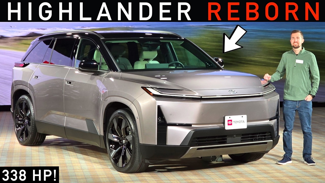 2027 Toyota Highlander -- This Popular 3-Row SUV is TOTALLY Reimagined! (All-New, but Better??)